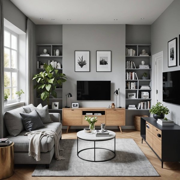 Aménagement Astucieux : Intégrer une Chambre Discrète dans Votre Salon Sans Sacrifier le Style